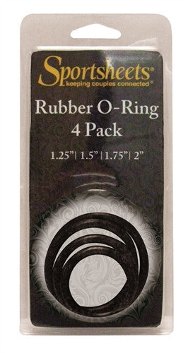 Rubber O-Ring - 4 Pack