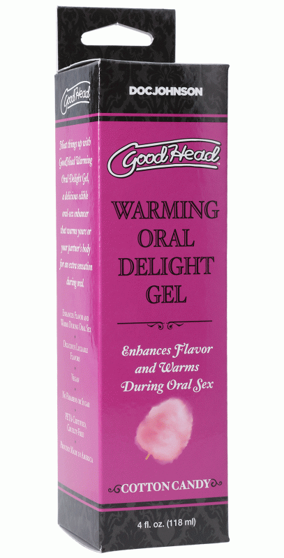 Goodhead - Warming  Delight Gel - Cotton Candy - 4 Fl. Oz.