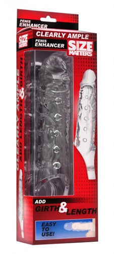 Clearly Ample  Sheath - Clear