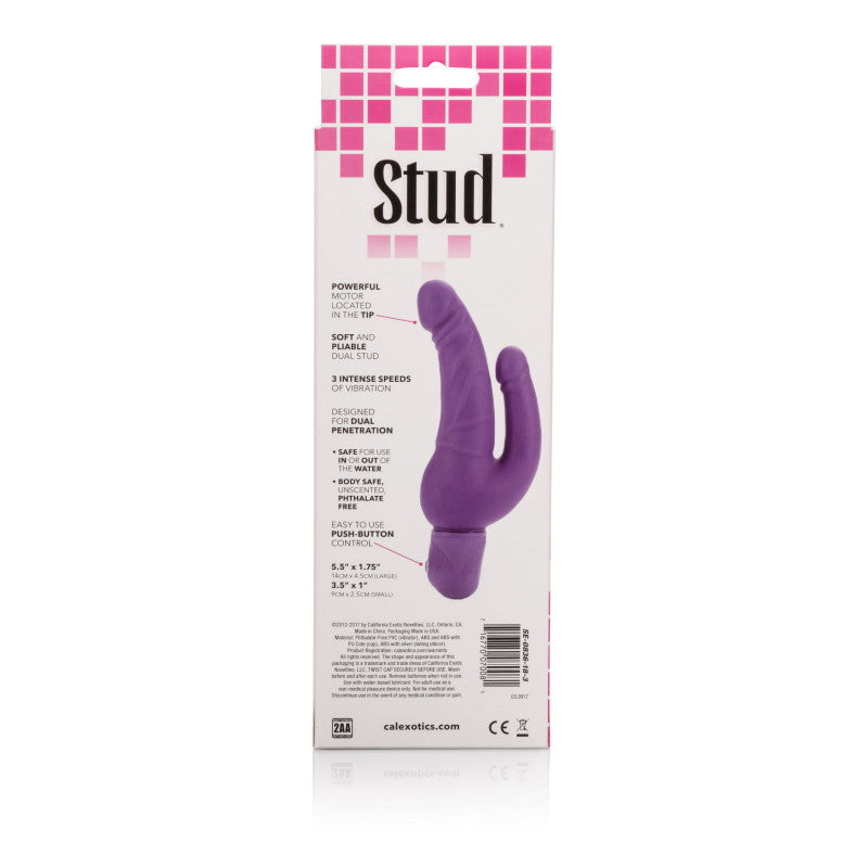 Waterproof Power Stud Over and Under  - Purple