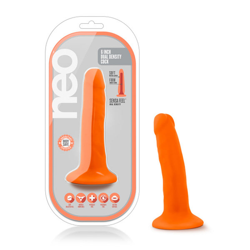 Neo - 5.5 Inch Dual Density  - Neon Orange