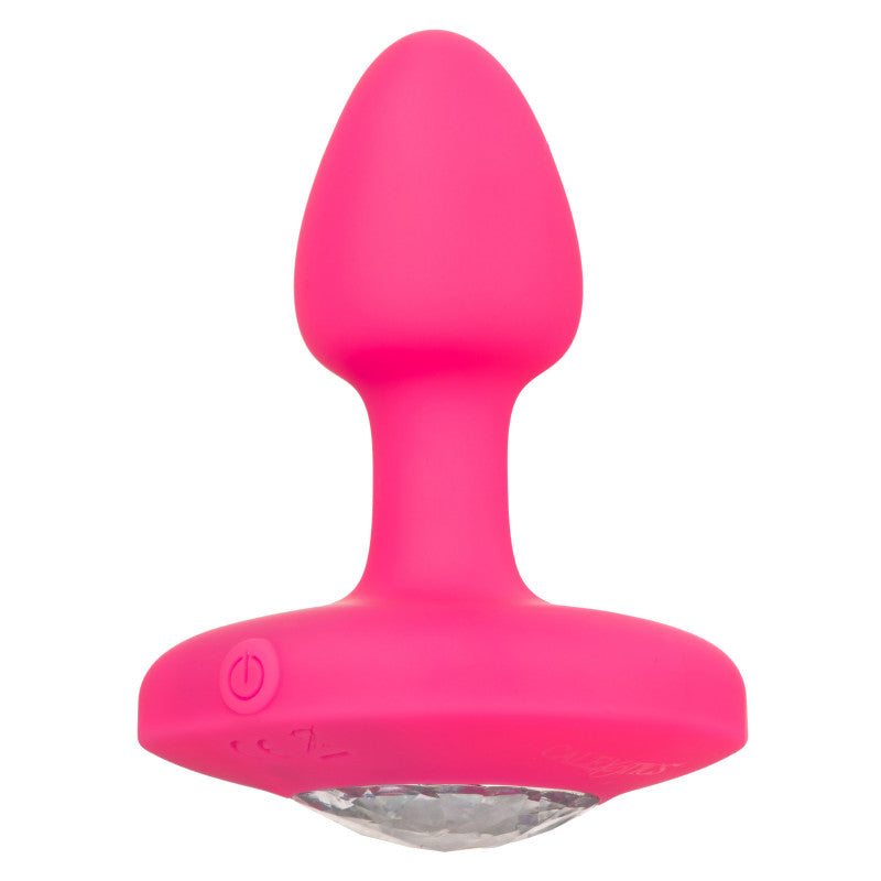 Cheeky Gems - Small Rechargeable Vibrating Probe - Pink