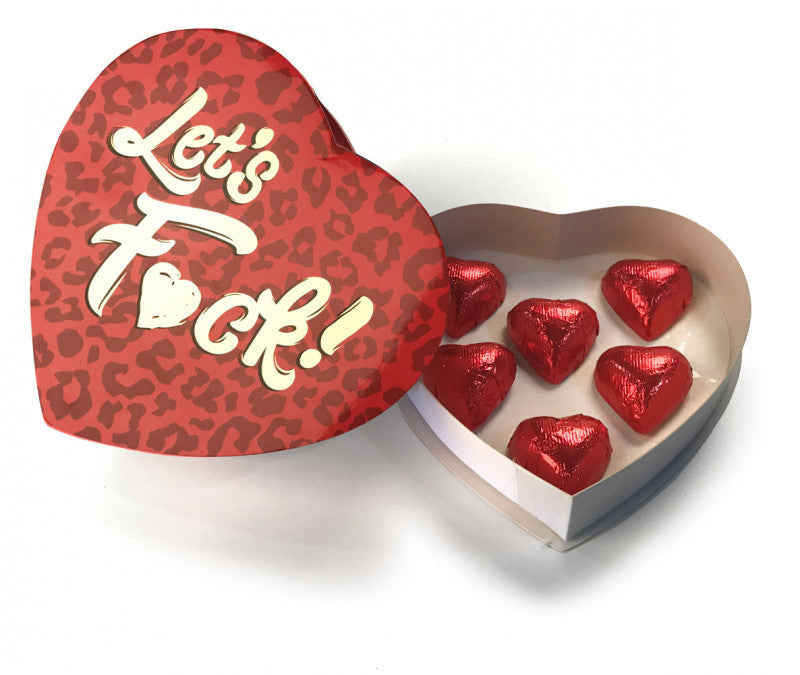 Let's F - Chocolate Heart Box