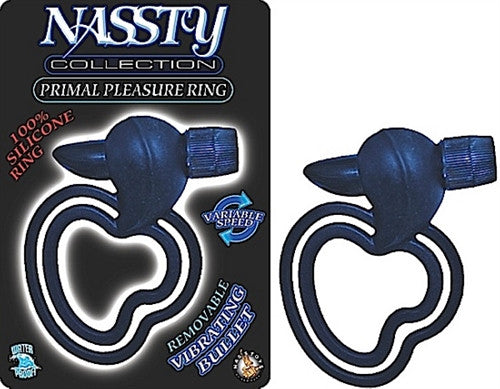 Nassty Collection Primal Pleasure Ring - Black