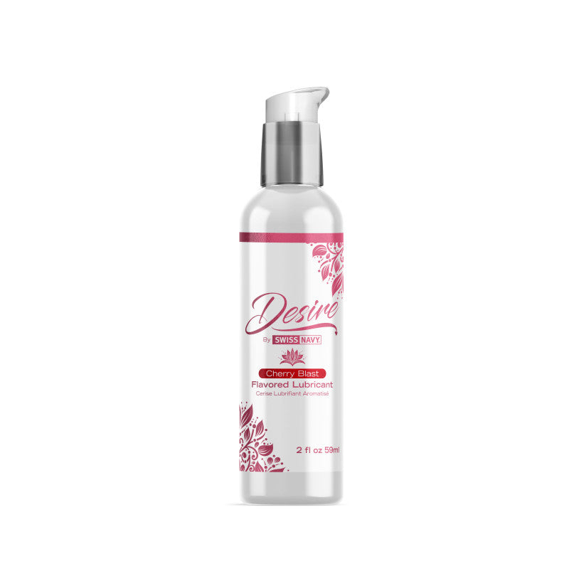 Desire - Flavored Lubricant - Cherry Blast - 2  Fl. Oz.