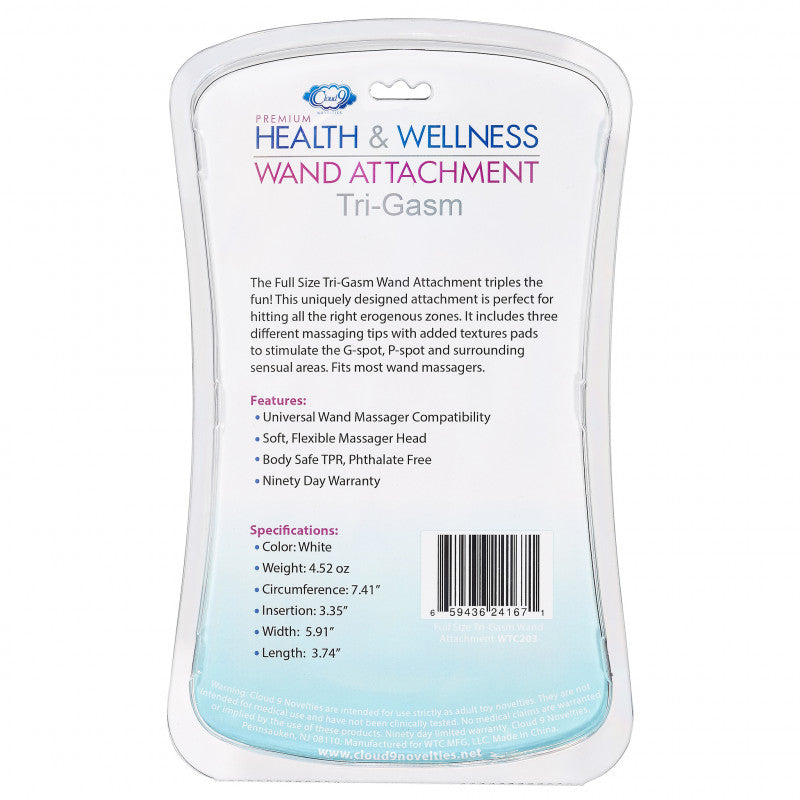 Health and Wellness Wand Attachment - Tri-Gasm