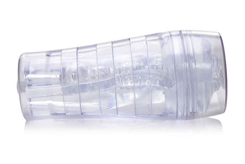 Mistress Courtney - Diamond Deluxe Clear Mouth  Stroker