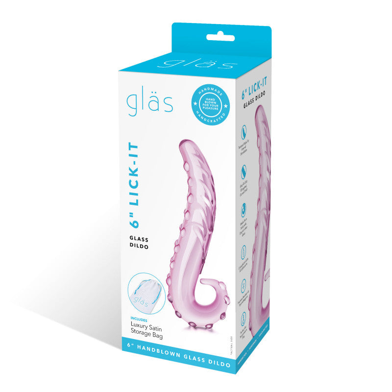 6 Inch Lick-It Glass