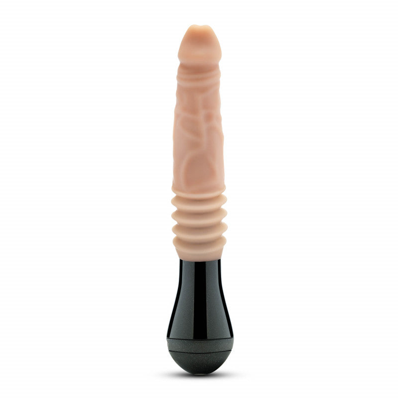 Dr. Skin Silicone - Dr. Knight - Thrusting  Gyrating Vibrating  - Beige