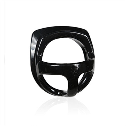 Armour Split  Ring Black