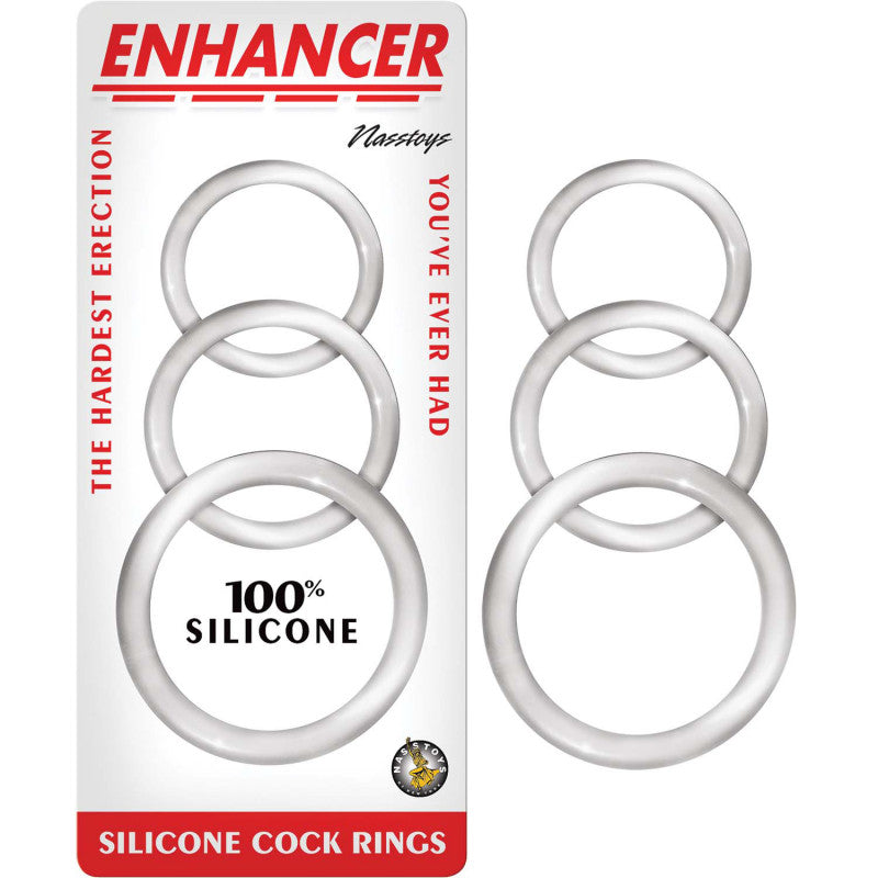 Silicone  Rings - Clear