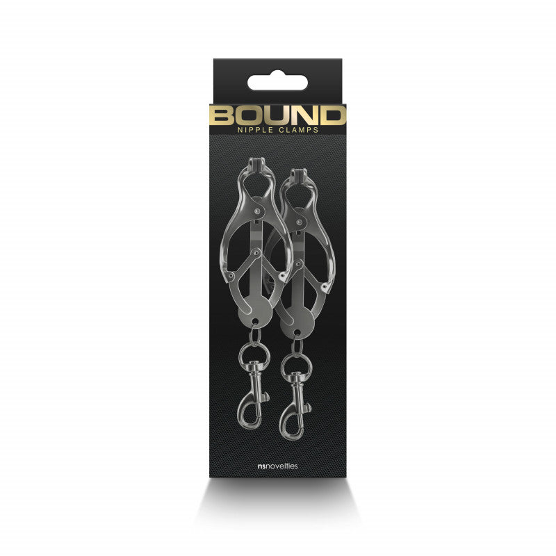 Bound - Nipple Clamps - C3 - Gunmetal