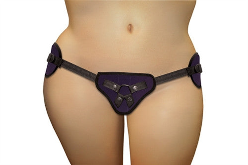 Plus Size Beginners Purple Strap-On