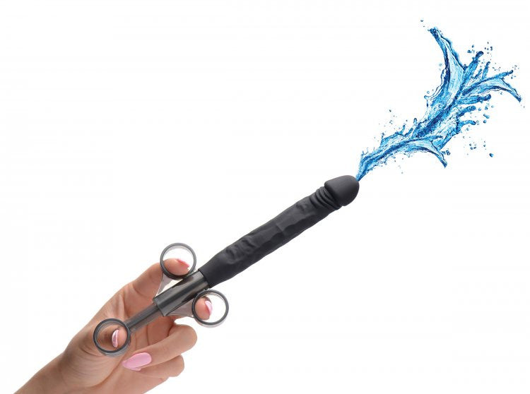 Jizz Shooter Silicone Dildo Lube Launcher