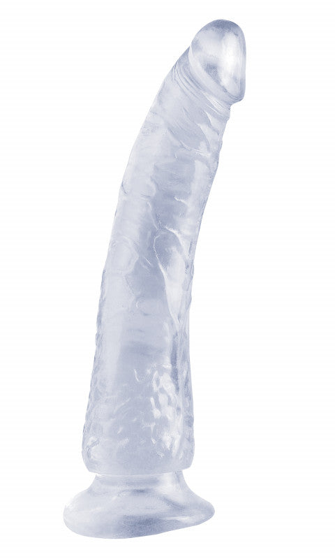 Basix Rubber Works - Slim 7in With Suction Cup - Clear