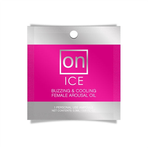 On Ice Buzzing &amp; Cooling Female Arousal Oil - 0.01 Oz.