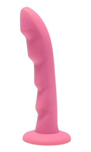 Ripples Silicone  Strap-on Compatible - Pink