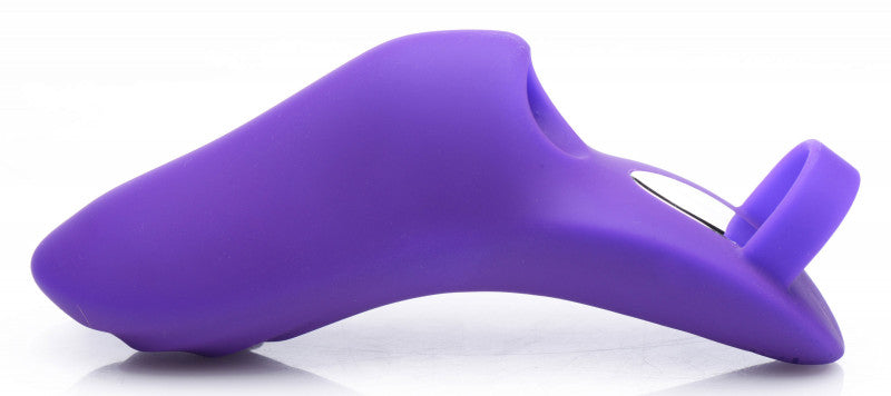 7x Finger  Pro Silicone Vibrator - Purple