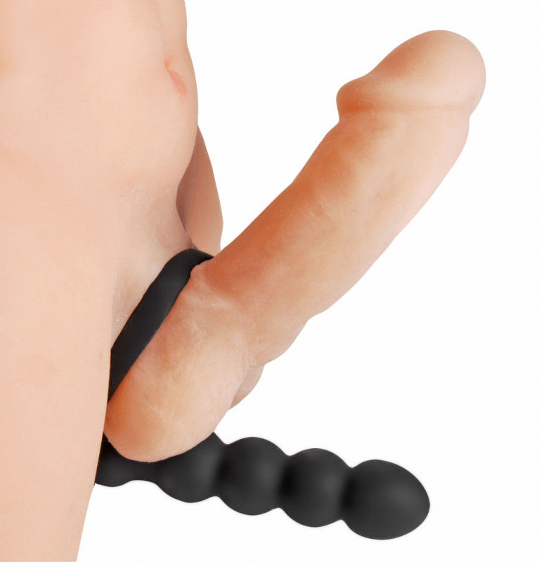 Double Fun  Ring With Double  Penetration Vibe