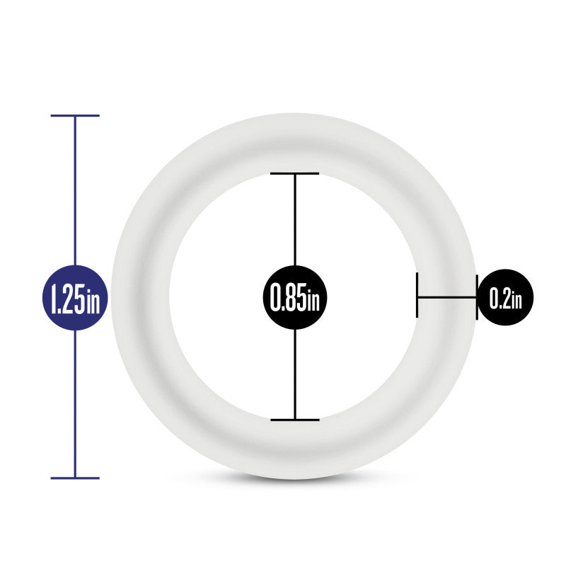 Performance - Vs2 Pure Premium Silicone  Rings- Small - White