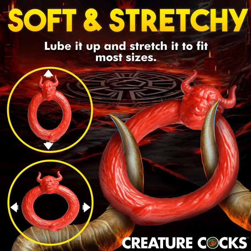 Beast Mode Silicone  Ring - Red