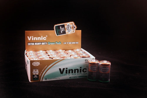Vinnic -C- Batteries Box of 24