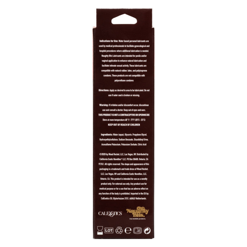 Naughty Bits Down to F Silky Sex Lube -  Boxed