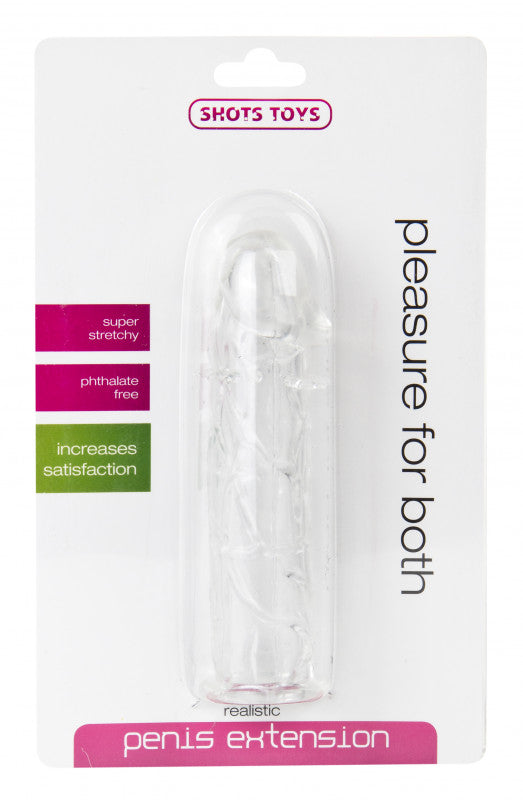 Realistic Penis Extension - Transparent