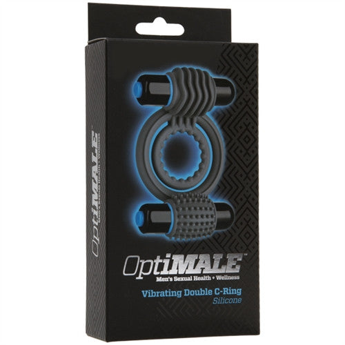 Optimale Vibrating Double C-Ring - Slate