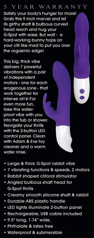 Eve's Big Love Rechargeable Rabbit