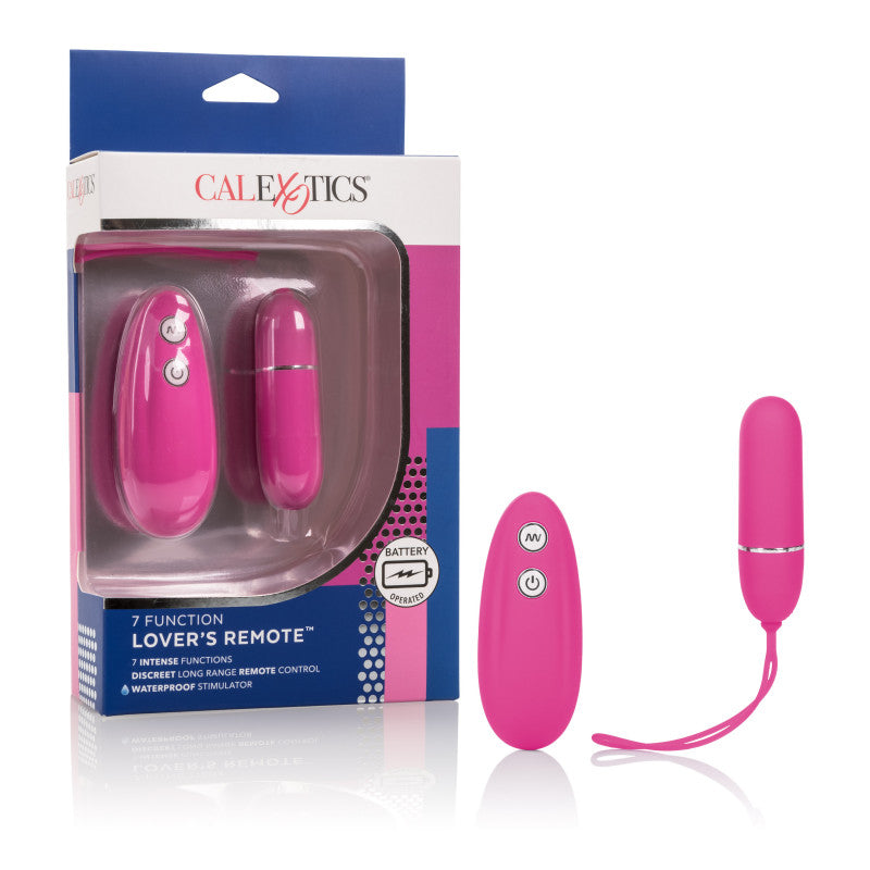 Posh 7-Function Lovers Remote - Pink