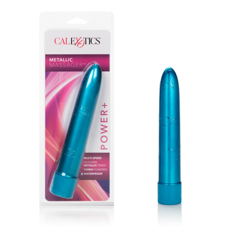 Metallic Massager 6.5in Blue