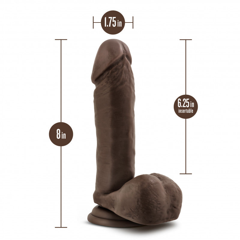 Dr. Skin Plus - 8 Inch Posable  With Balls -  Chocolate