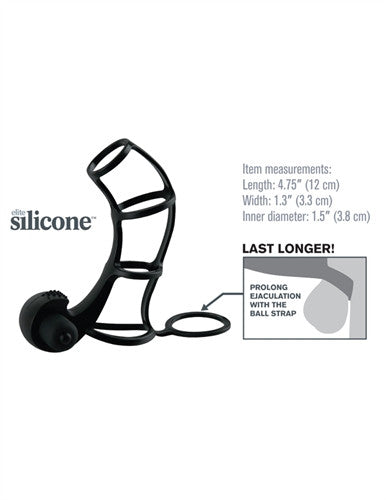 Fantasy X-Tensions Beginners Silicone Power Cage - Black