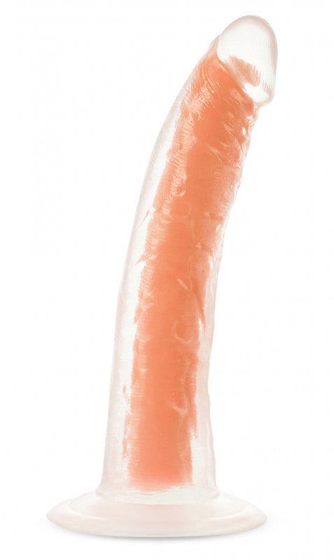 Neo Elite Glow in the Dark - Lavo - 7 Inch  Silicone Dual Density  - Neon Orange