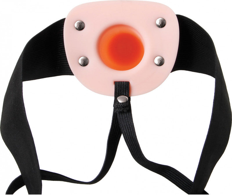 Adam&#39;s Flexskin Hollow Strap-on - Flesh