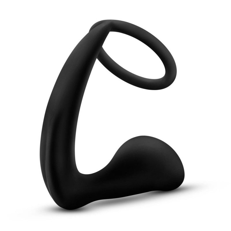 Anal Adventures - Platinum -  Ring Plug -  Black