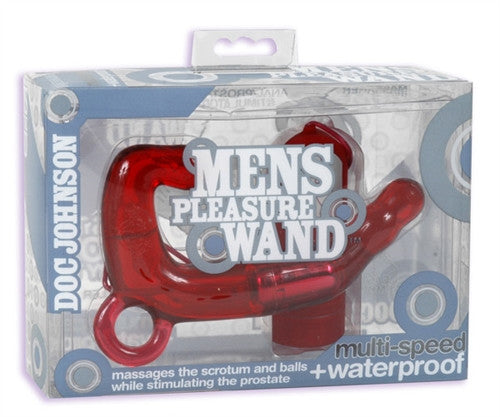 Men&#39;s Pleasure Wand - Red