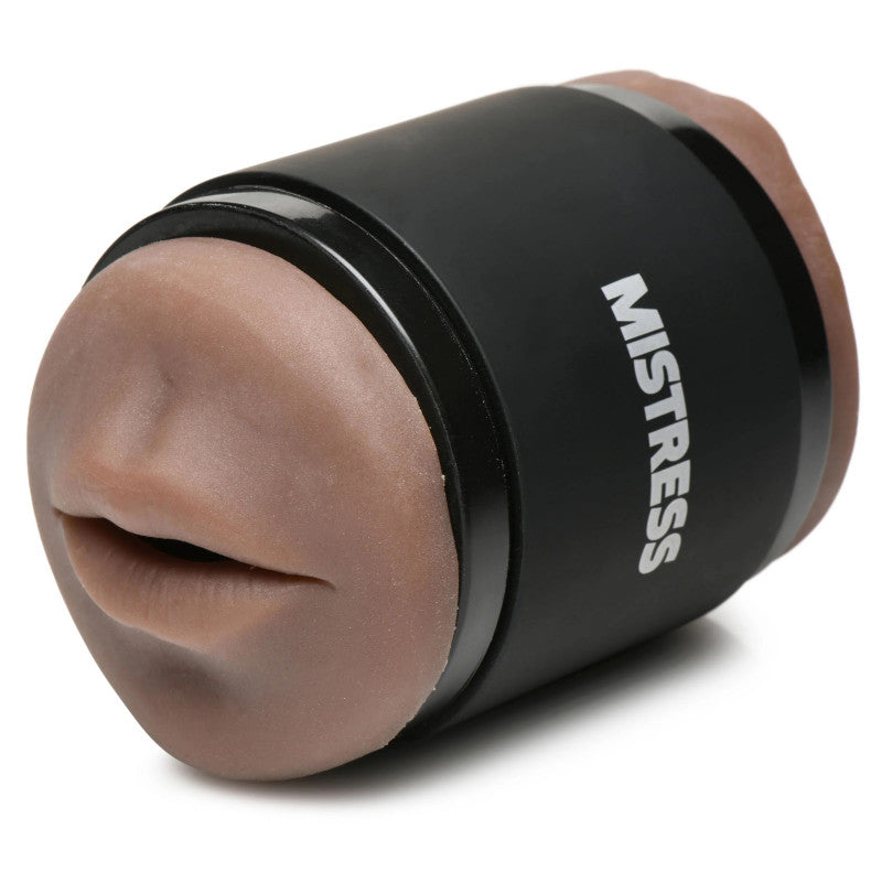 Mistress Double Shot Mouth and  Stroker - Dark