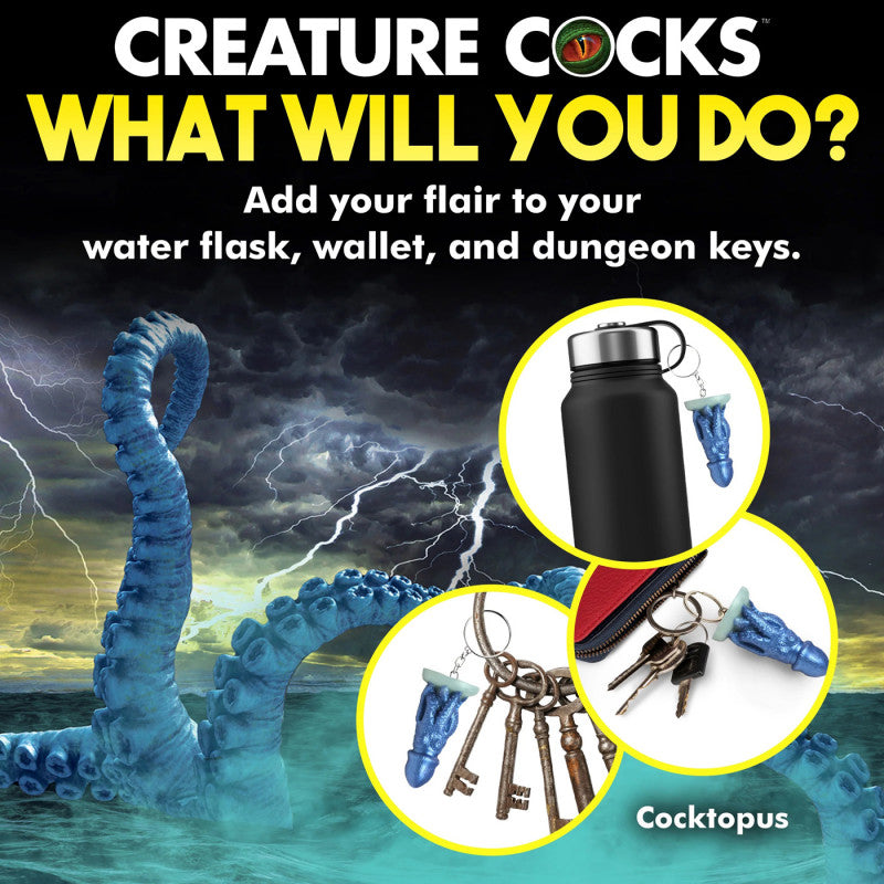 topus Keychain - Blue