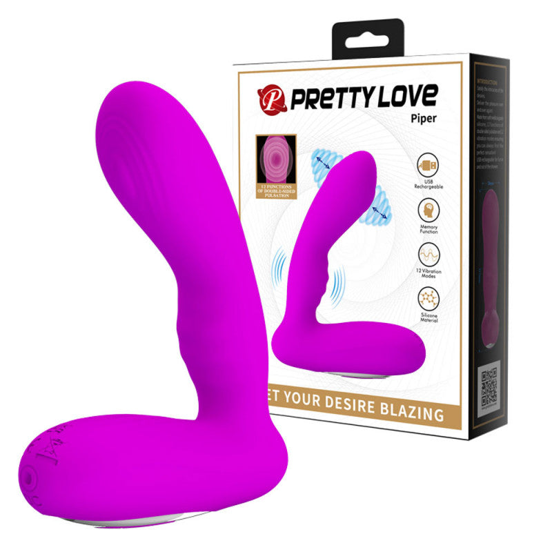 Piper Double-Side Pulsation Prostate - Purple