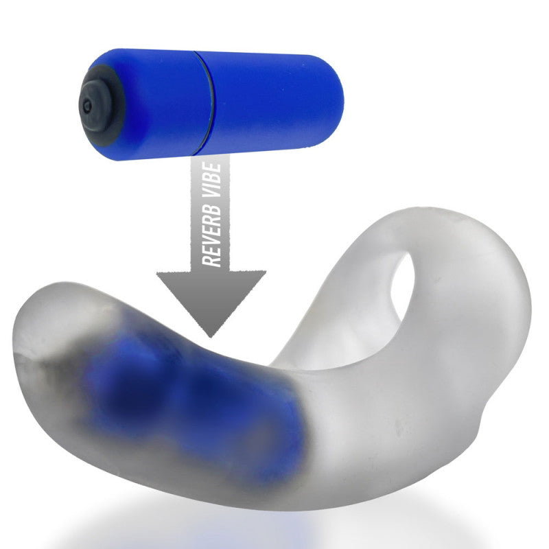 Buzz  Taint Vibe-Sling - Clear Ice