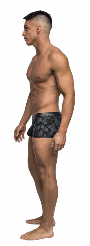 Strapped & Bound - Short - Small - Black/ Blue