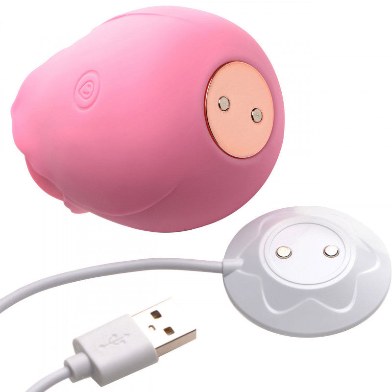 Inmi – Bloomgasm Wild Rose 10x Suction Stimulator (Pink)