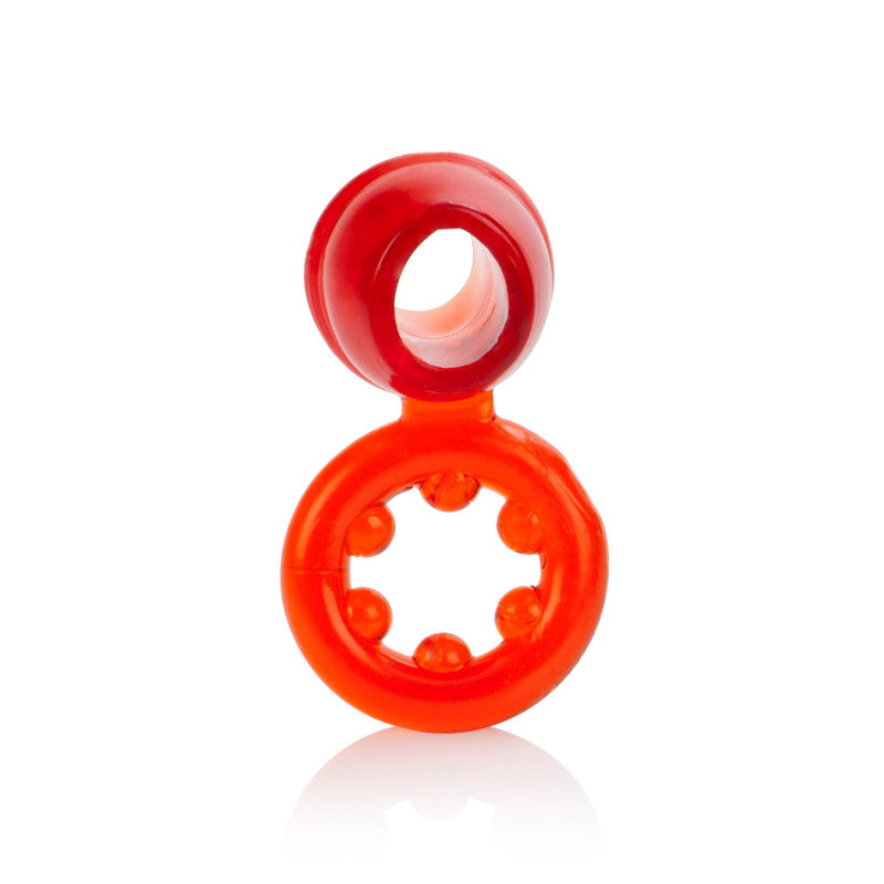 Dual Support Magnum Ring Red