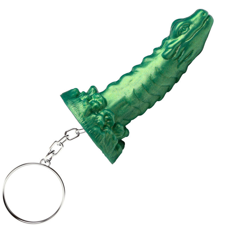 ness Monster Keychain - Green
