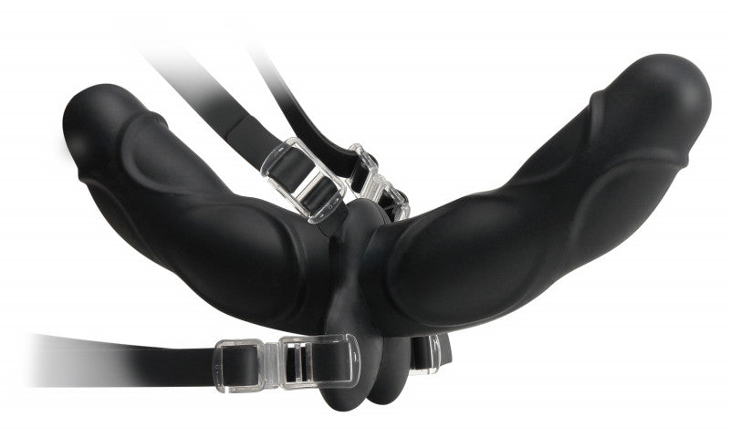 Fetish Fantasy Elite Double Delight Strap-on - Black