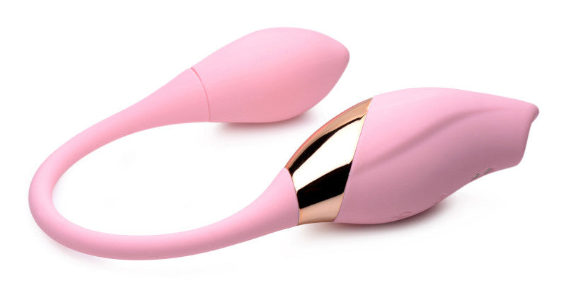 Shegasm 8x Tandem Plus Silicone Suction   Stimulator and Egg