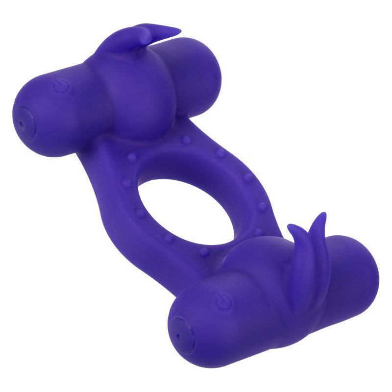 Silicone Rechargeable Triple Orgasm -  Purple