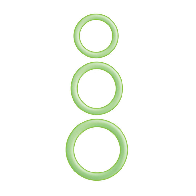 Green Glow Rings